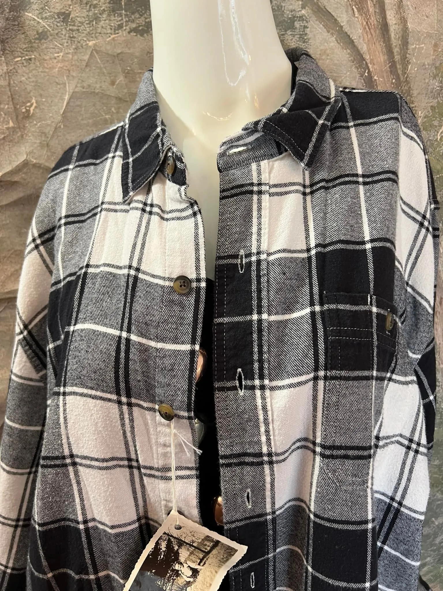 0061 Flannel Football Shirts-J