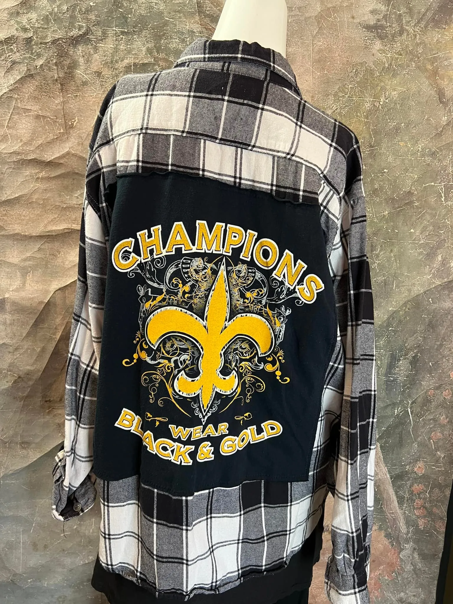 0061 Flannel Football Shirts-J