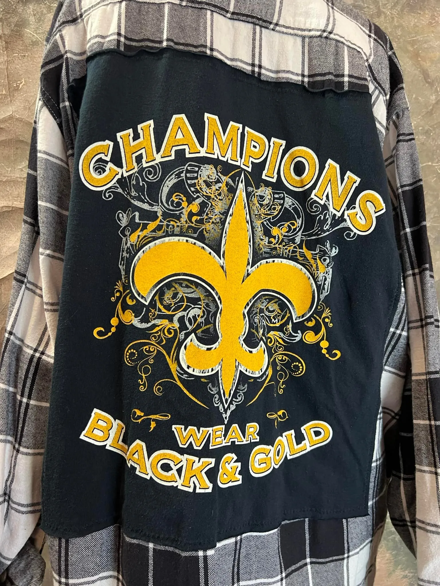 0061 Flannel Football Shirts-J