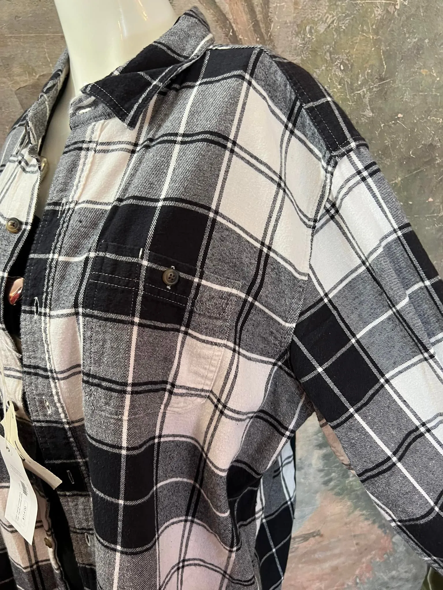 0061 Flannel Football Shirts-J