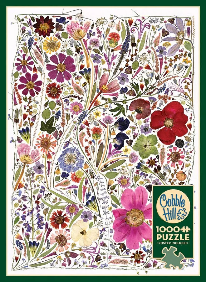 1000 Piece Puzzle Flower Press Spring