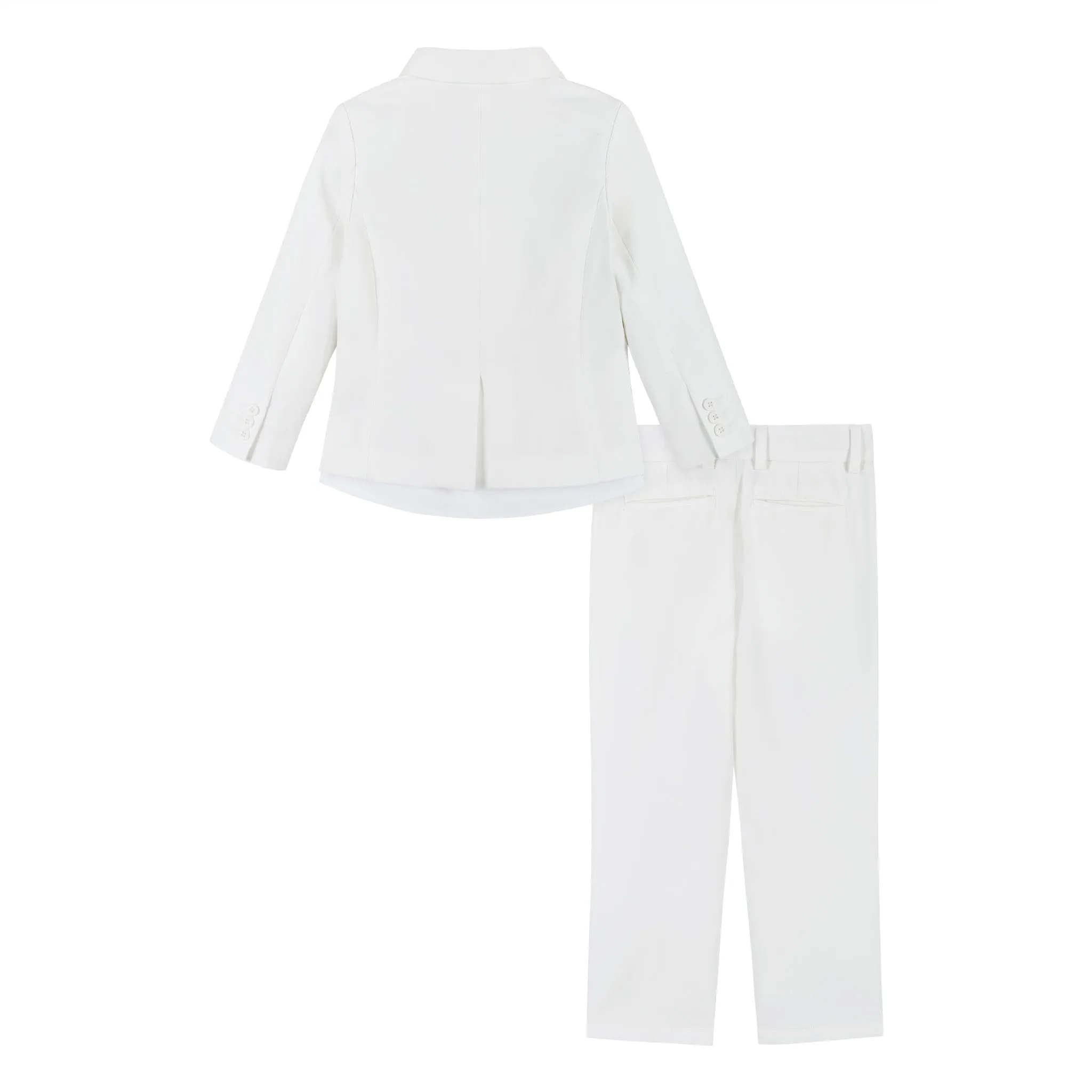 5-piece Suit Set | White Babykids_Andy-Evan