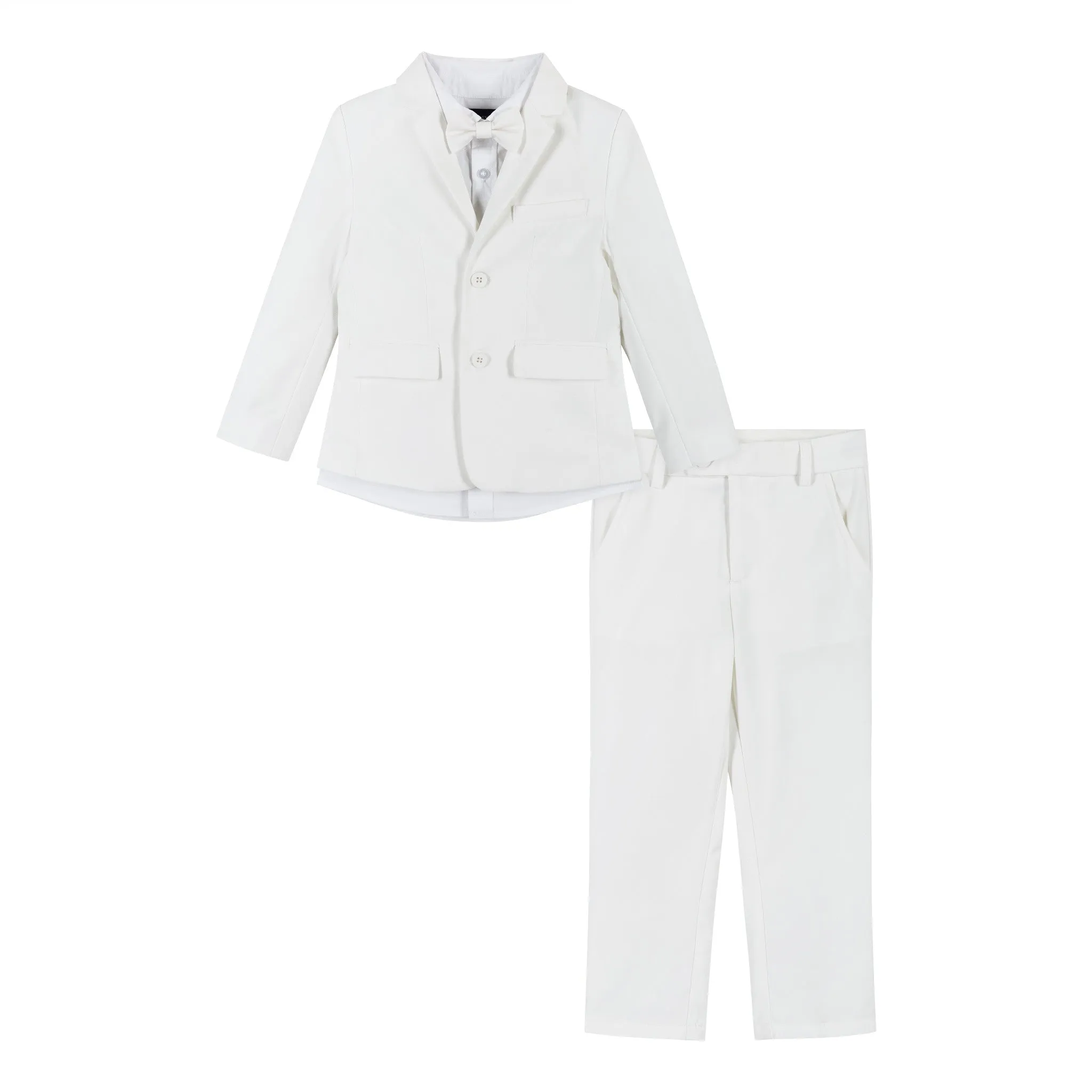 5-piece Suit Set | White Babykids_Andy-Evan