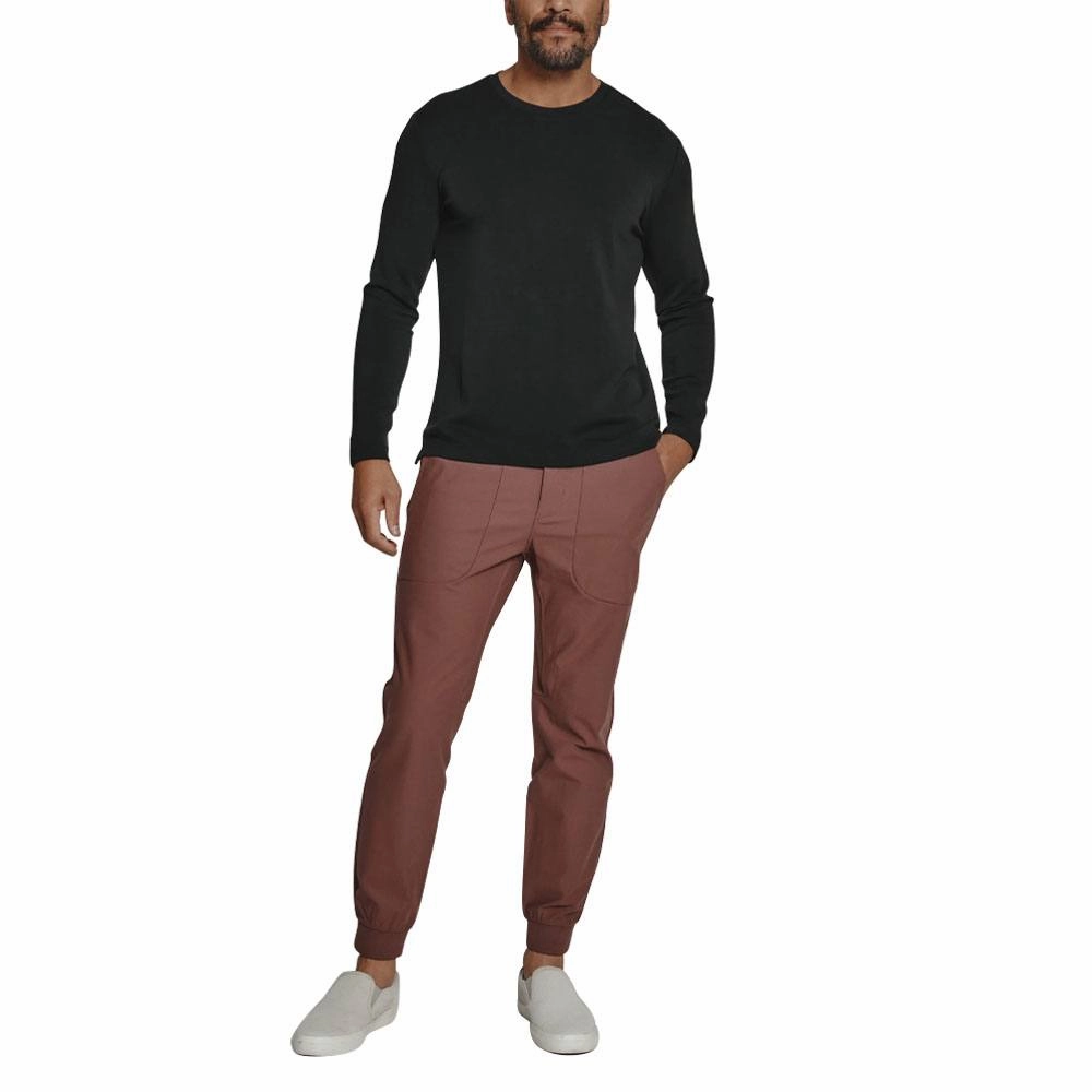7Diamonds Rev Tee Golf Sweater Black - FW23 Men