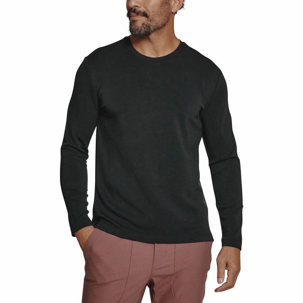 7Diamonds Rev Tee Golf Sweater Black - FW23 Men