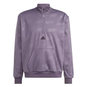adidas - Men's Embossed Quarter Zip Sweatshirt (IJ6441)