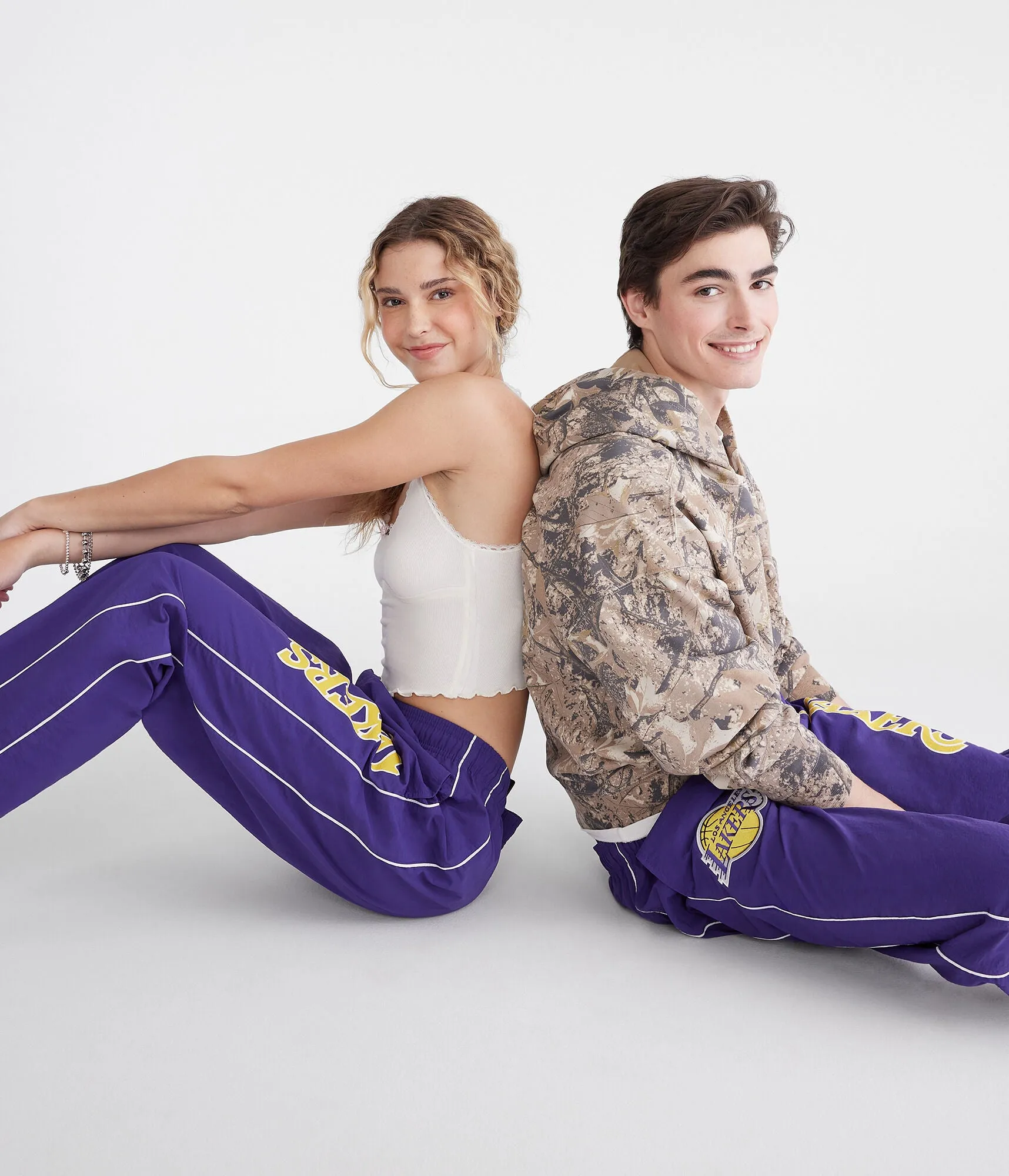 Aeropostale Los Angeles Lakers Track Pants