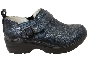 Align Arya Womens Leather Wide Fit Comfortable Arch Support Shoes Align Shoes