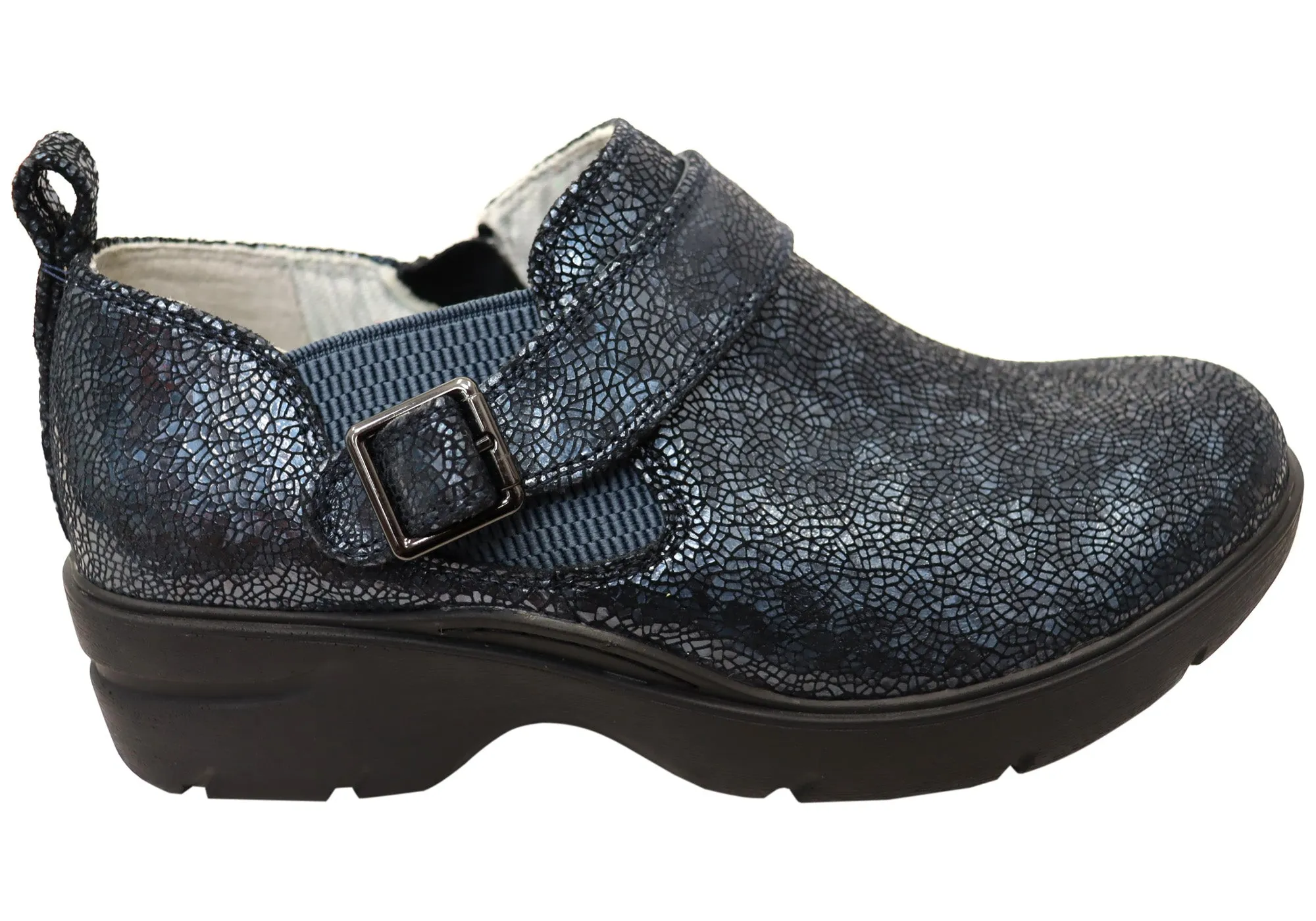 Align Arya Womens Leather Wide Fit Comfortable Arch Support Shoes Align Shoes