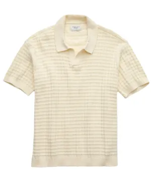 American Eagle Mens AE Weekend Sweater Polo Short Sleeve Shirt