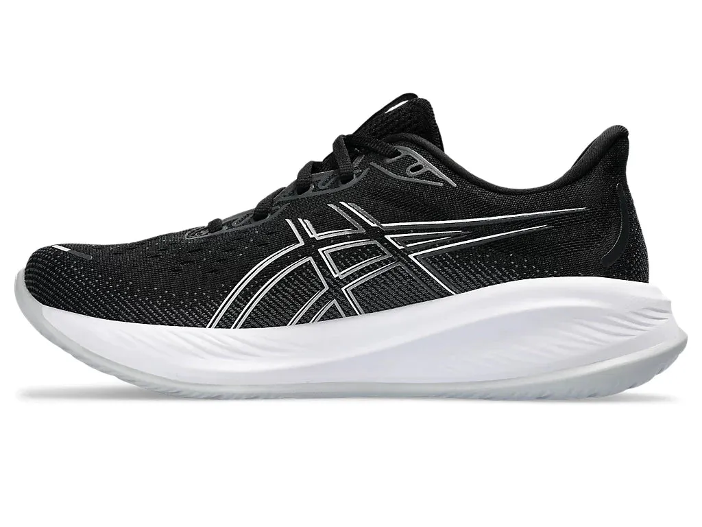 ASICS Mens Gel Cumulus 26 Extra Wide - Black/Concrete (1011B791-002) Asics	Running Shoes