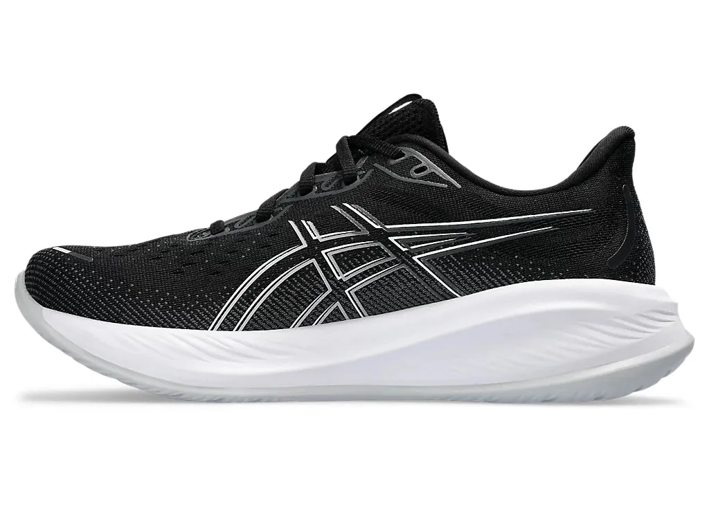 ASICS Mens Gel Cumulus 26 Wide - Black/Concrete (1011B793-002) Asics	Running Shoes