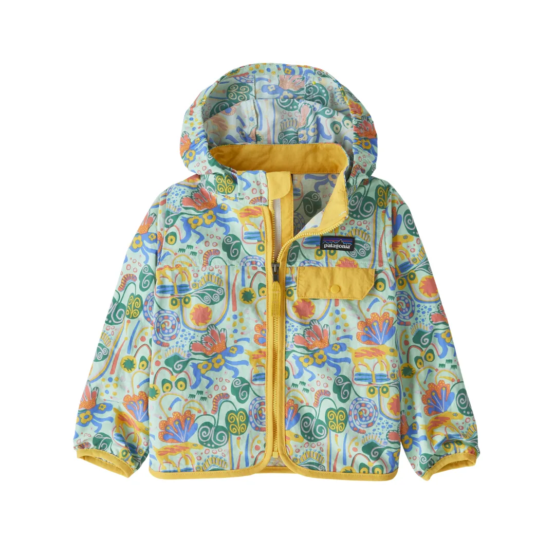 Baby Baggies Jacket - Meadow Moose: Rinsed Green by Patagonia