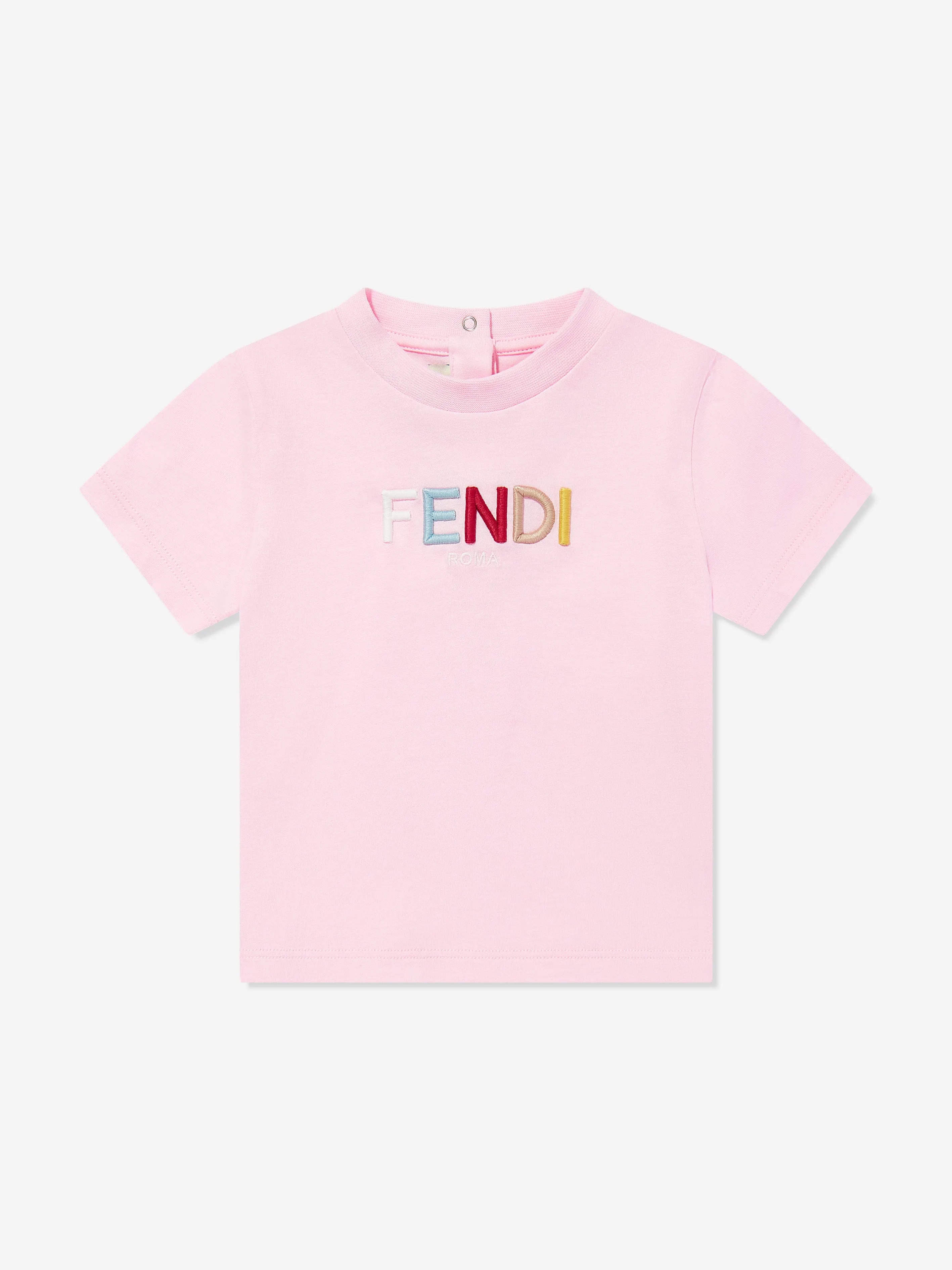 Baby Girls Logo T-Shirt in Pink
