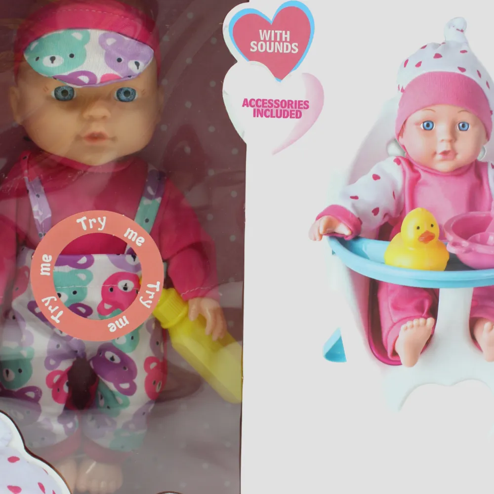 Baby in High Chair Baby Doll – The Perfect Gift for Little Girls