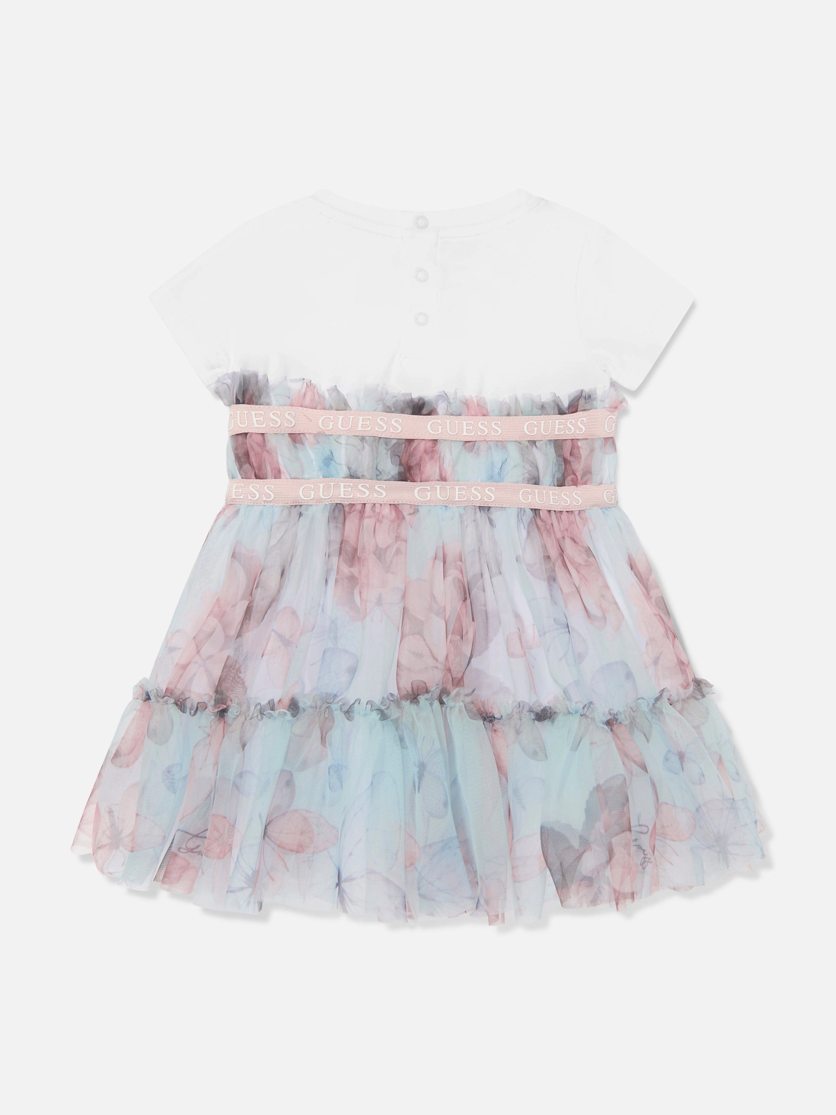 Baby Girls Butterfly Dress in Blue