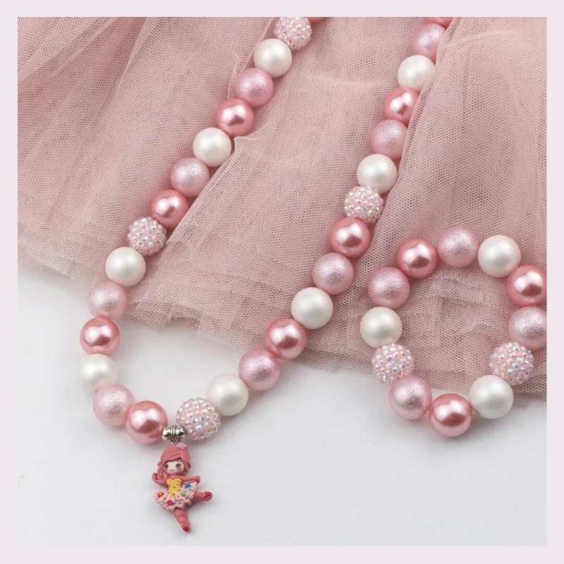 ballerina Bubblegum bella necklace Odette