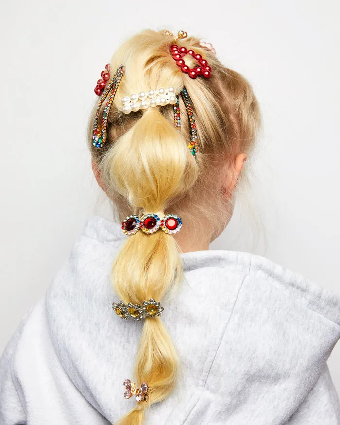 Ballet Recital Gem Hair Barrettes by Super Smalls