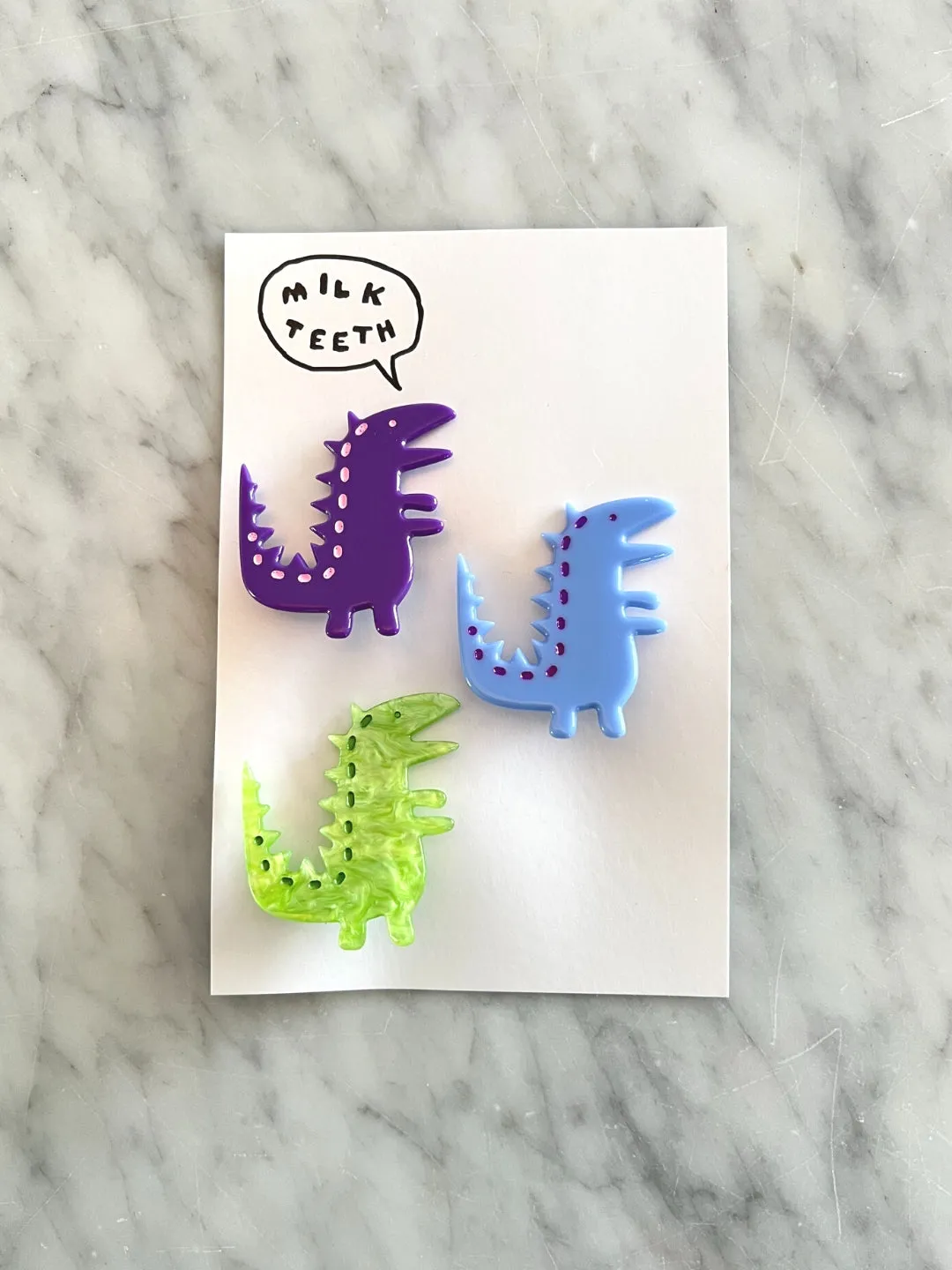 Barretteosaurus Rex Set of 3 by Milk Teeth