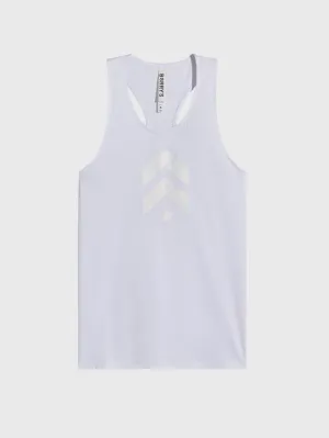 BARRY'S WHITE RACER TANK BARRY'S Clothing