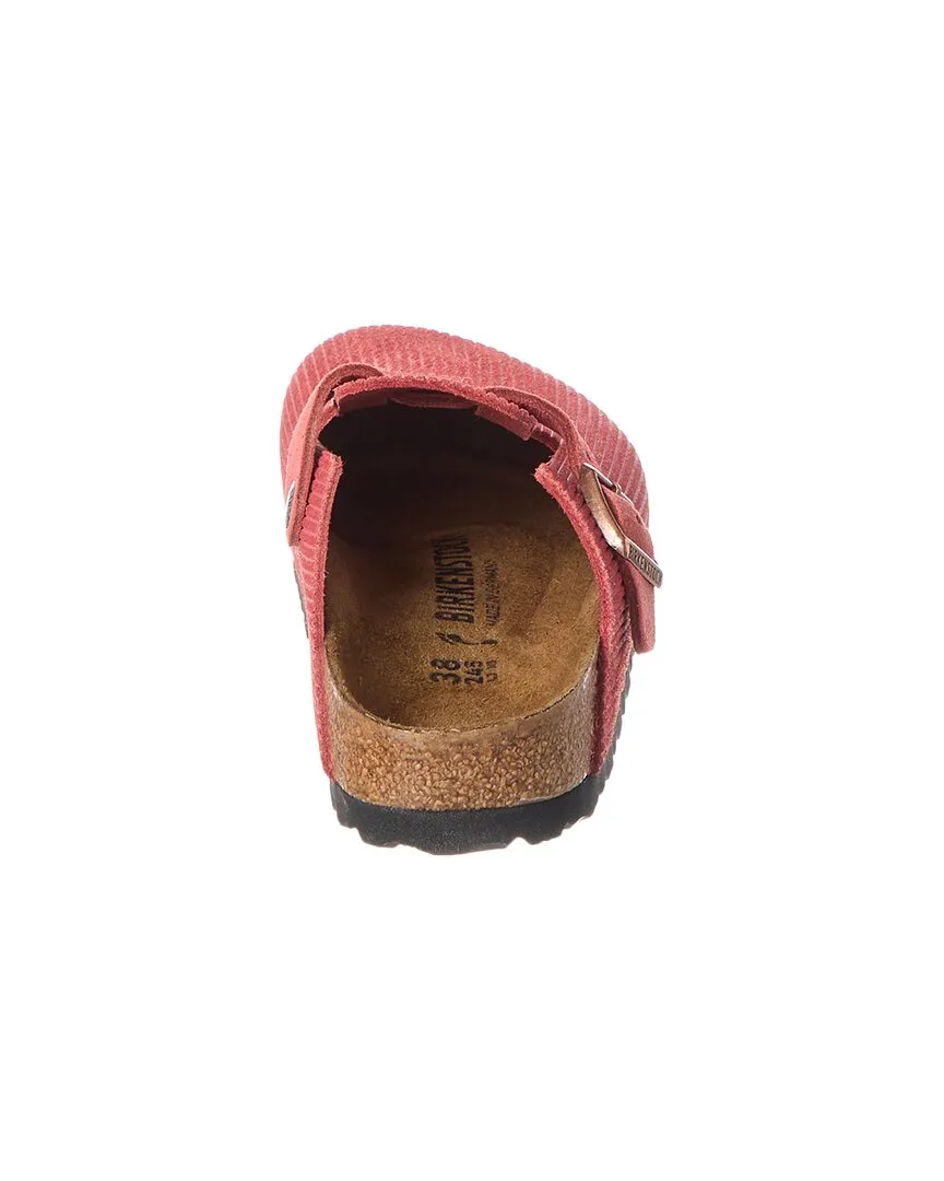 Birkenstock Boston BS Narrow Suede Clog