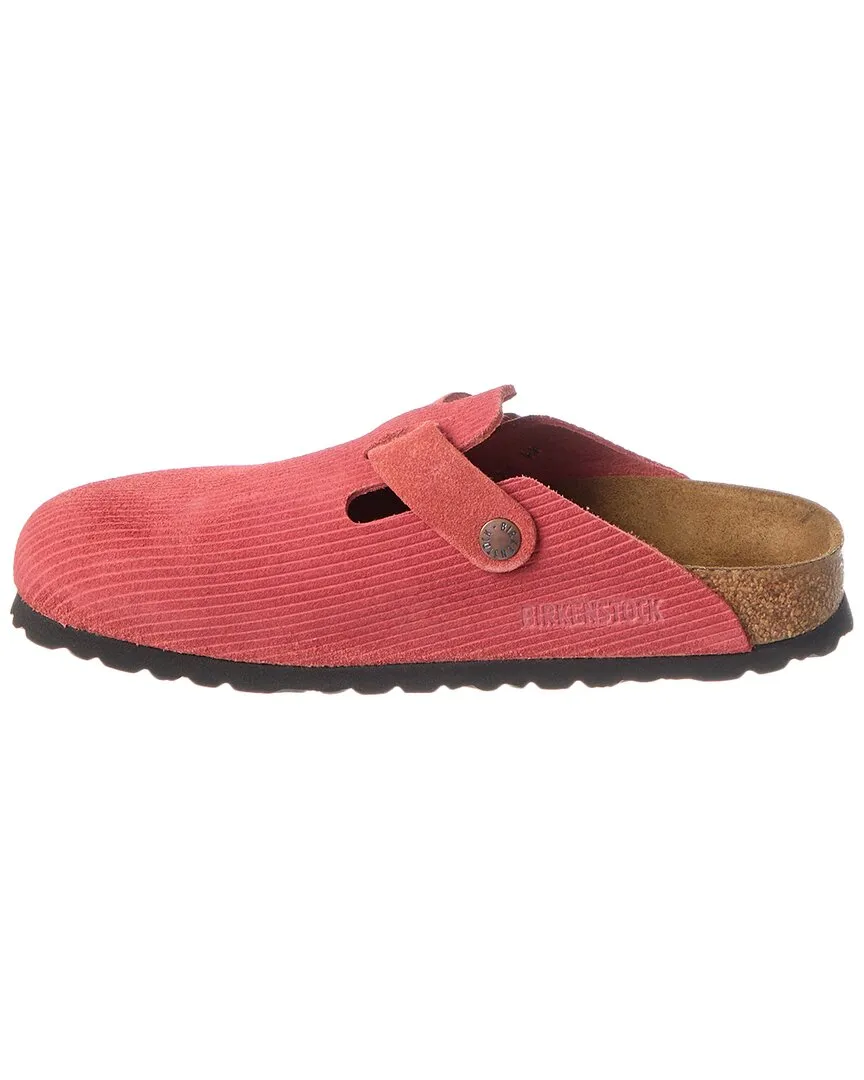 Birkenstock Boston BS Narrow Suede Clog