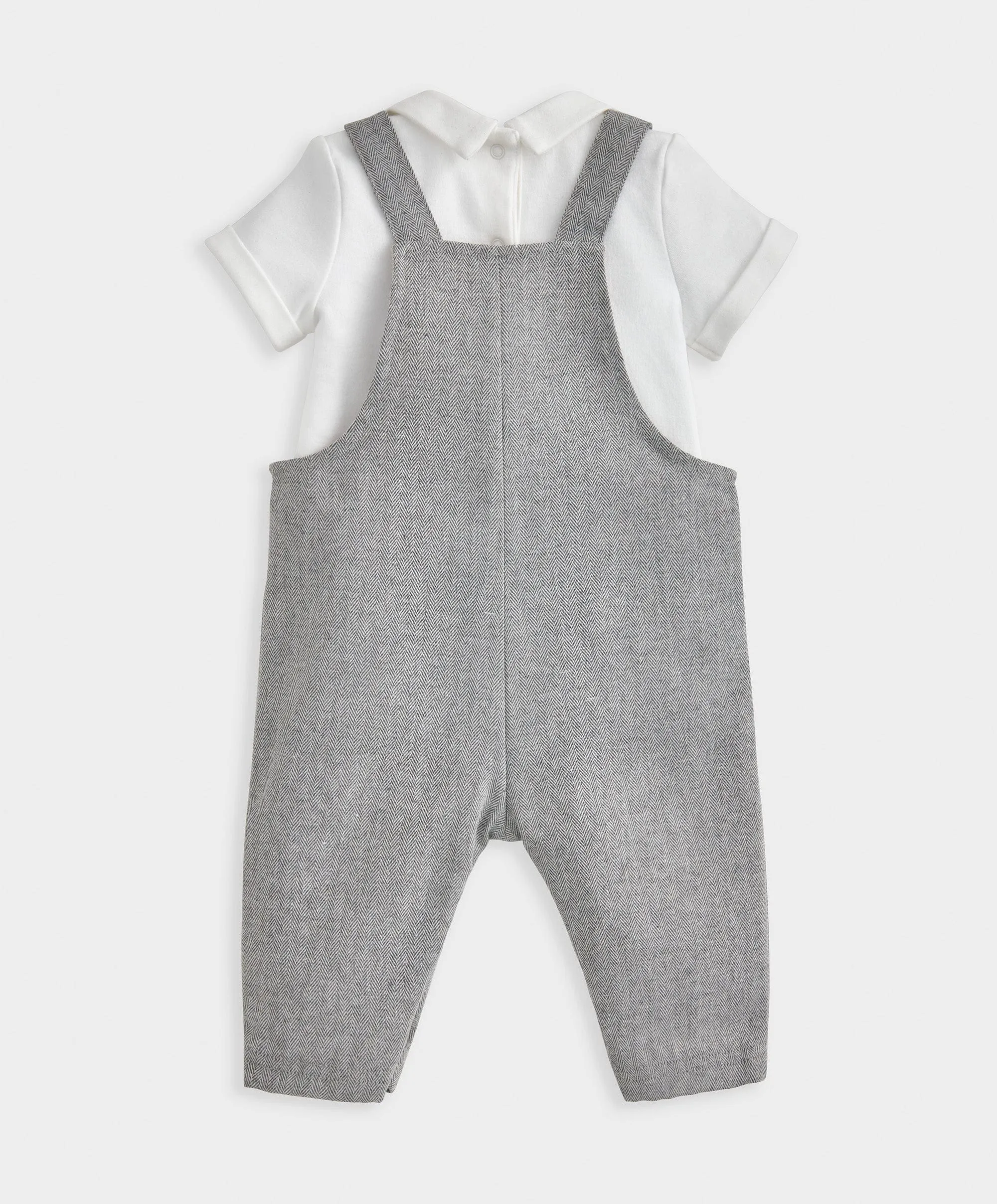 Bodysuit & Dungaree Set