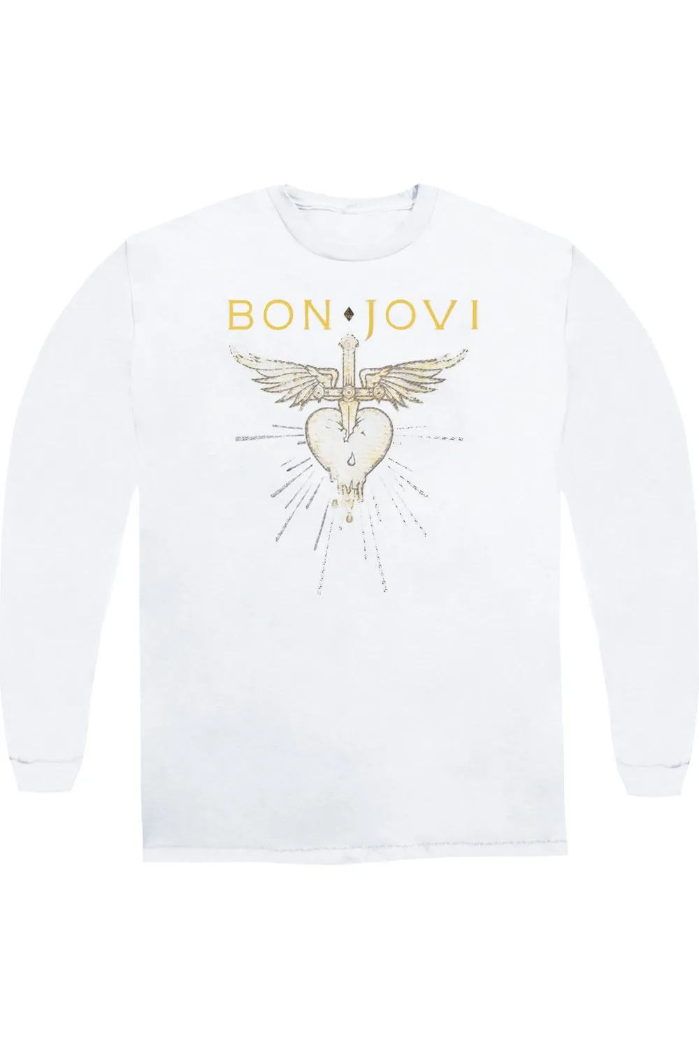 Bon Jovi Greatest Hits Adult Crewneck Sweatshirt