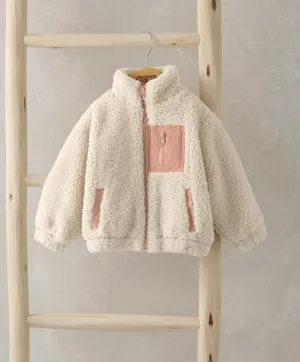 Borg Jacket - Beige Babykids Mamas & Papas
