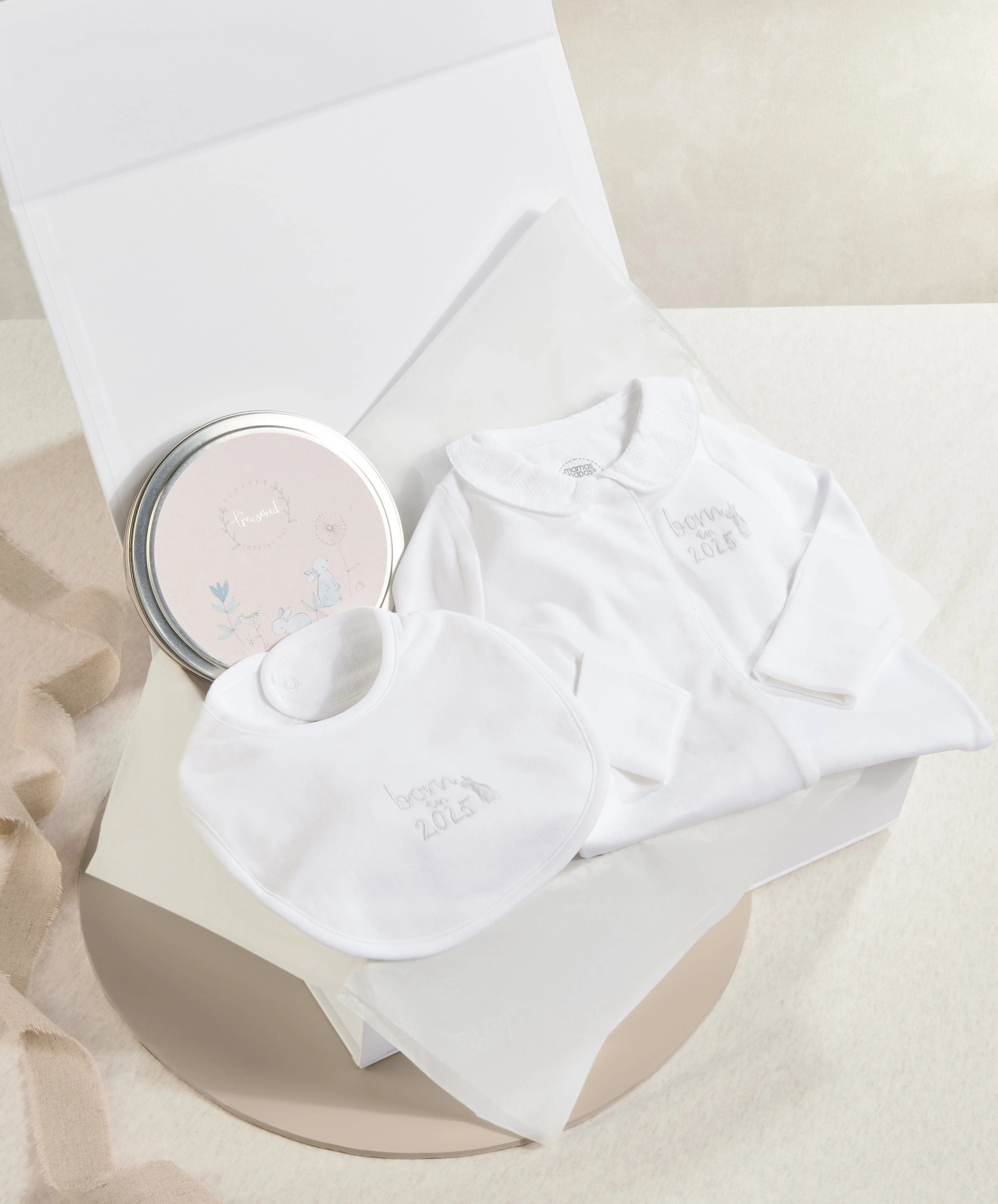 Born in 2025 Baby Girl Gift Box - Medium Babykids Mamas & Papas