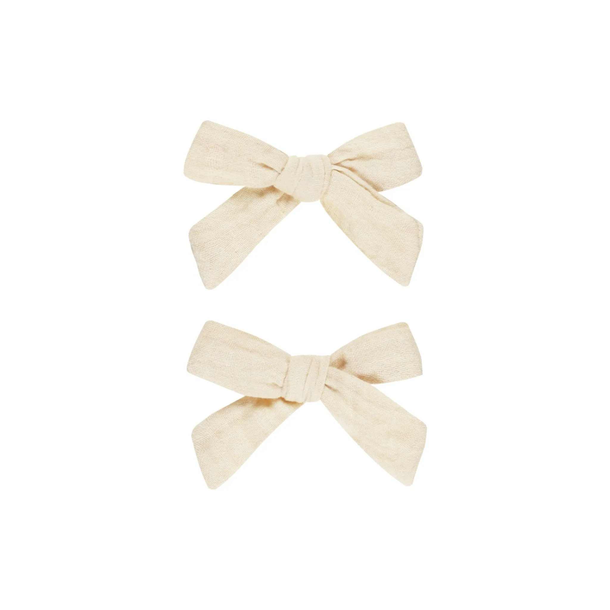 Bows, Set of 2 - Natural by Rylee   Cru