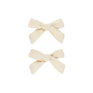 Bows, Set of 2 - Natural by Rylee   Cru