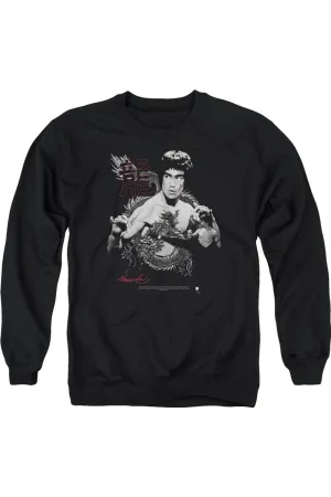 Bruce Lee The Dragon Adult Crewneck Sweatshirt