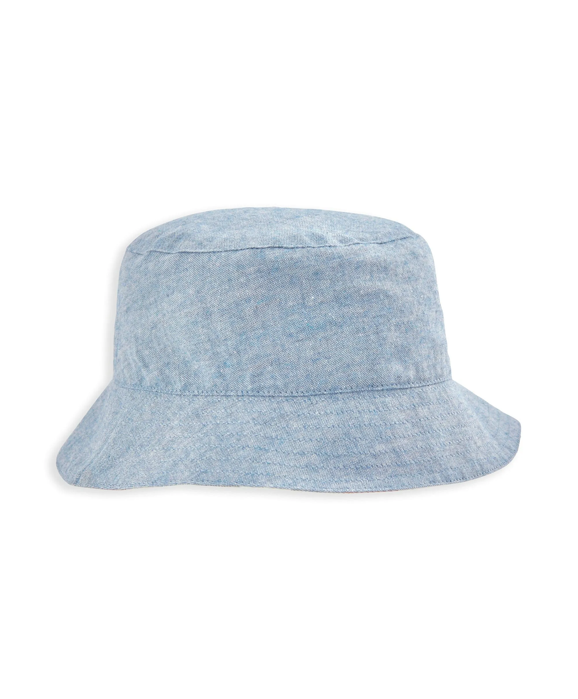 Bucket Hat - Chambray and Woven Stripe Babykids Mamas & Papas