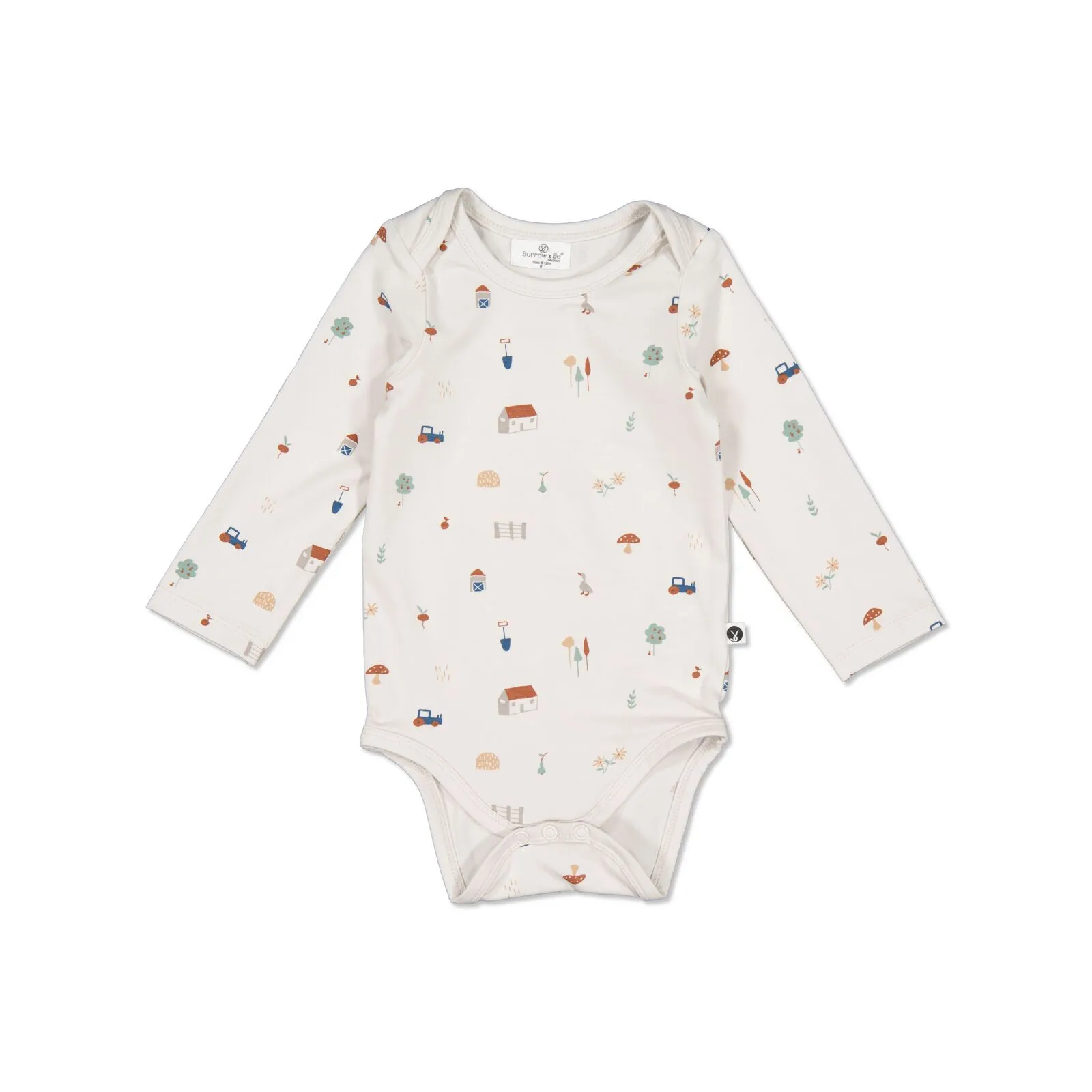 burrow and be simple life LONGSLEEVE Onsie NEWBORN