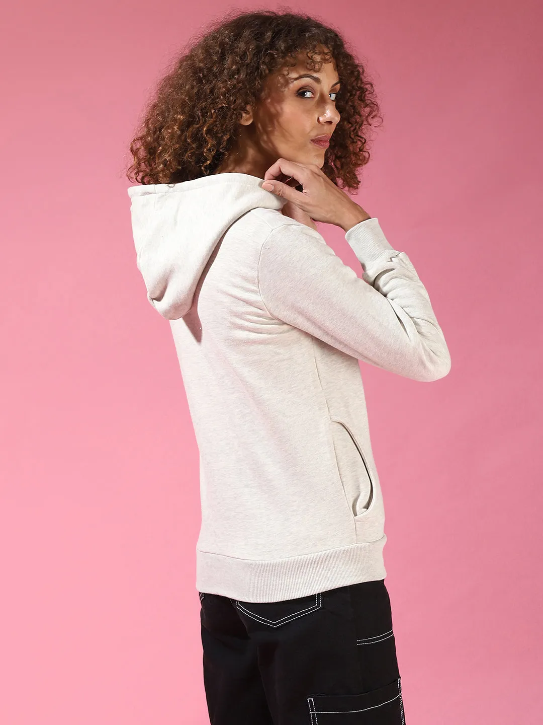 Campus Sutra Women Solid Stylish Casual Jacket