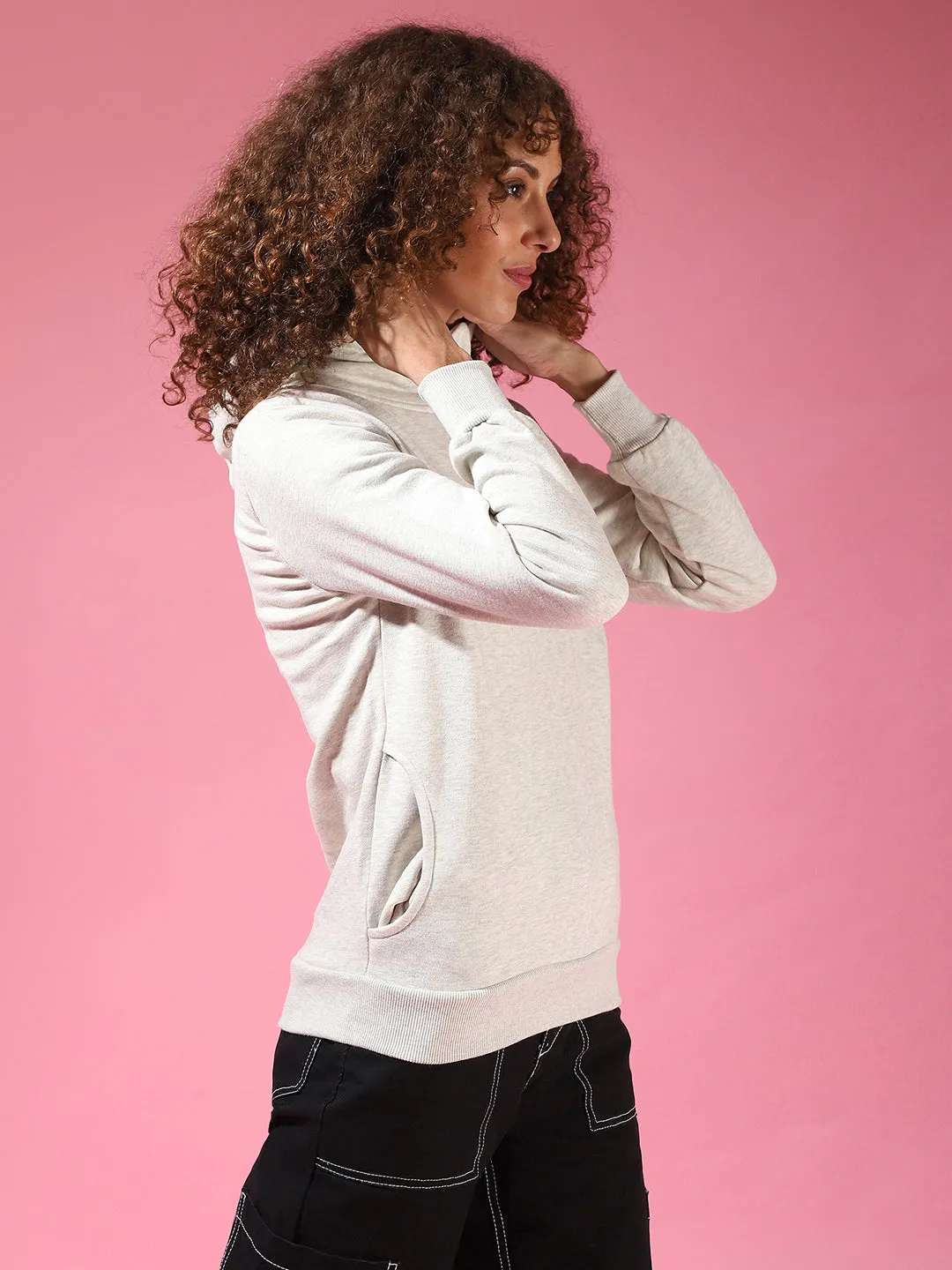 Campus Sutra Women Solid Stylish Casual Jacket