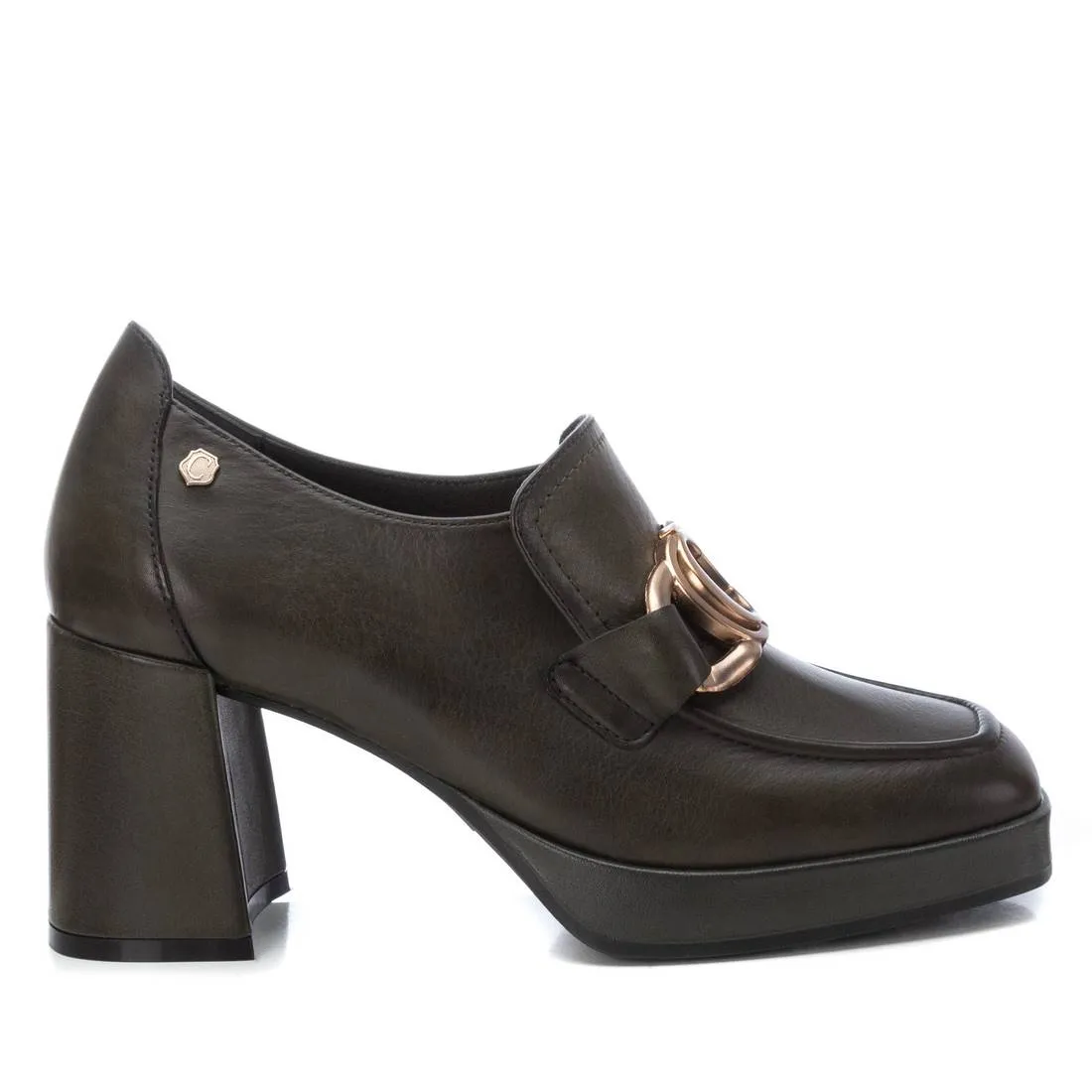 Carmela Leather Collection Women's Loafer Pump by Xti