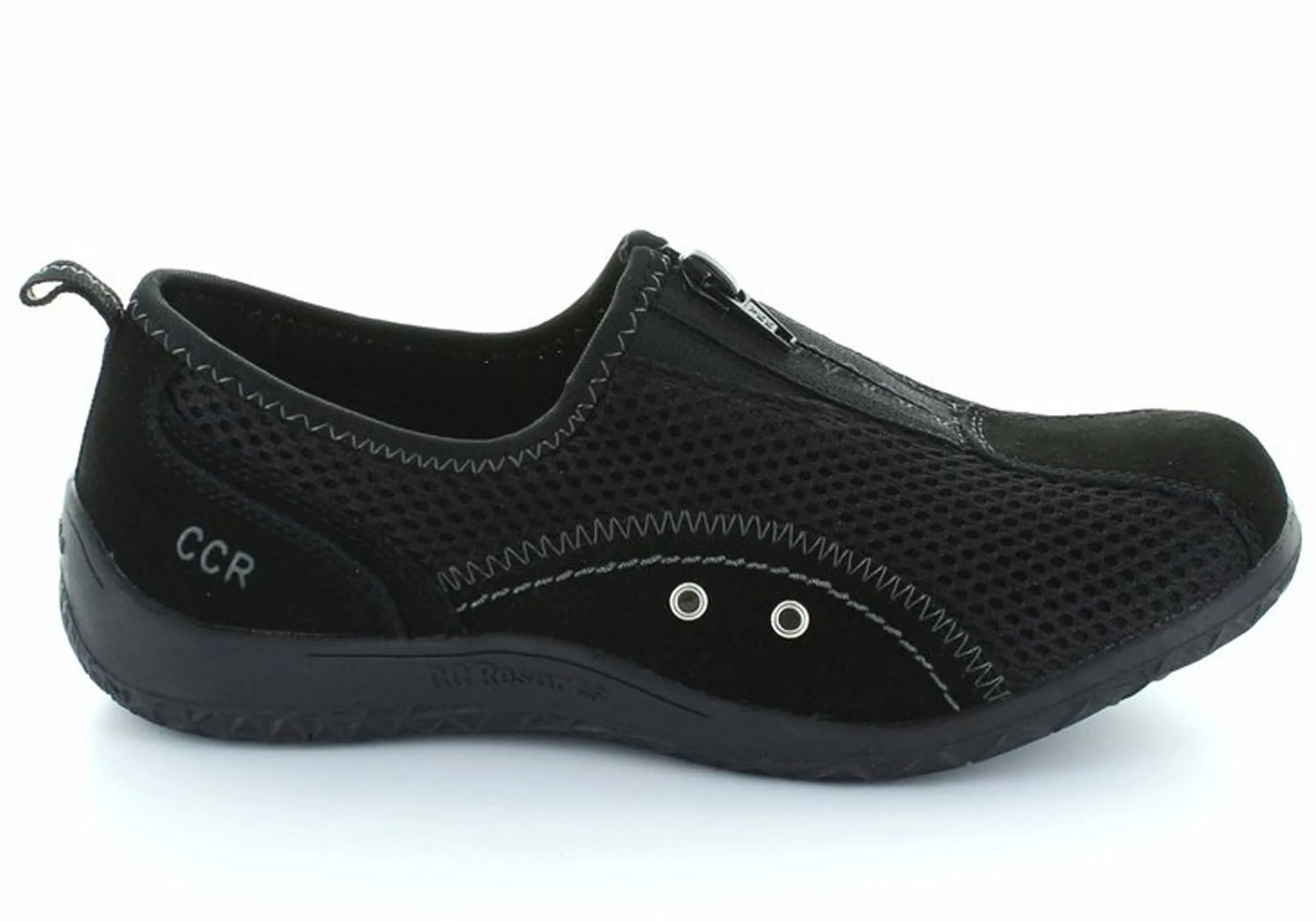 CC Resorts Sorrell Womens Comfortable Casual Flats With Zip Entry CC Resorts Shoes