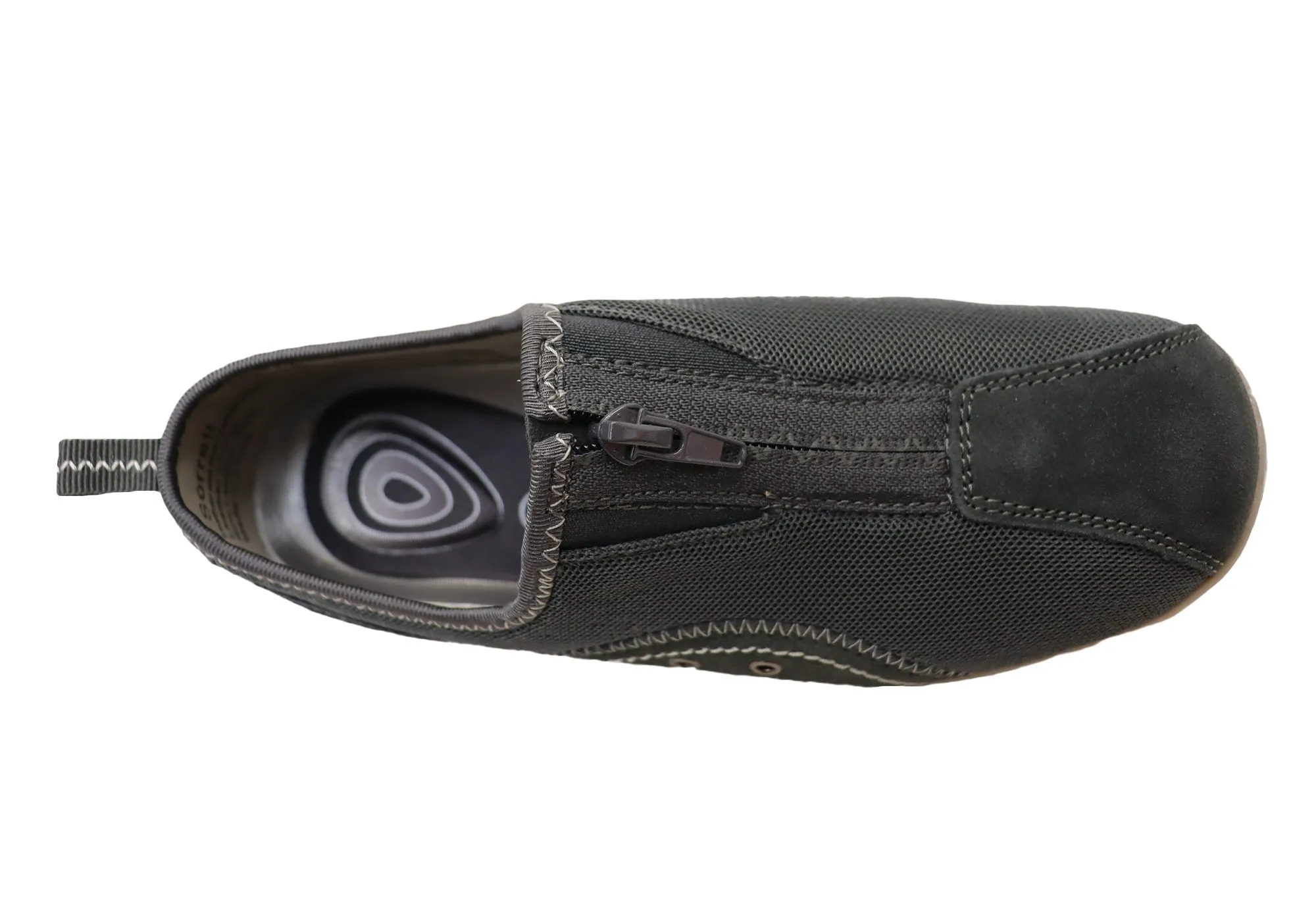 CC Resorts Sorrell Womens Comfortable Casual Flats With Zip Entry CC Resorts Shoes