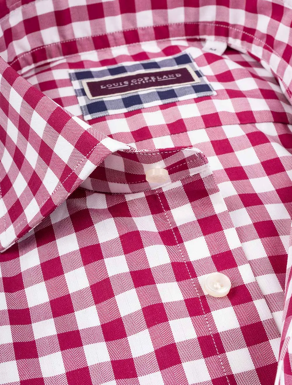 Check Shirt-Fuschia