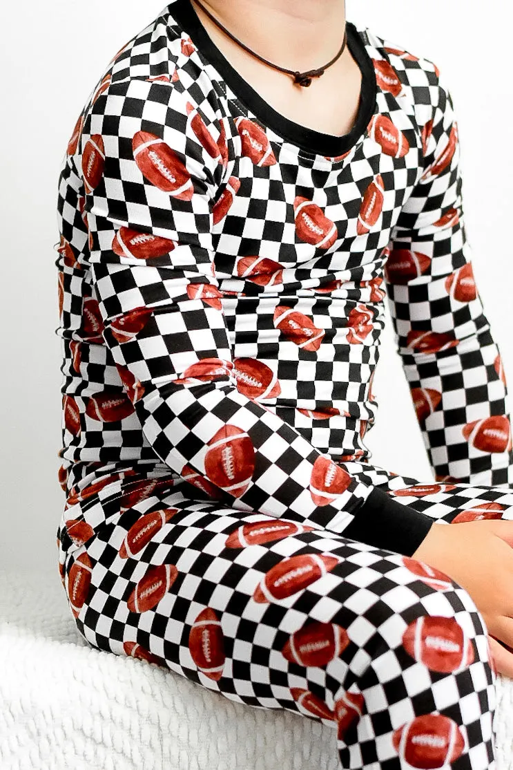 Checkered Football Dream Set Babykids_Dream-Big-Little-Co