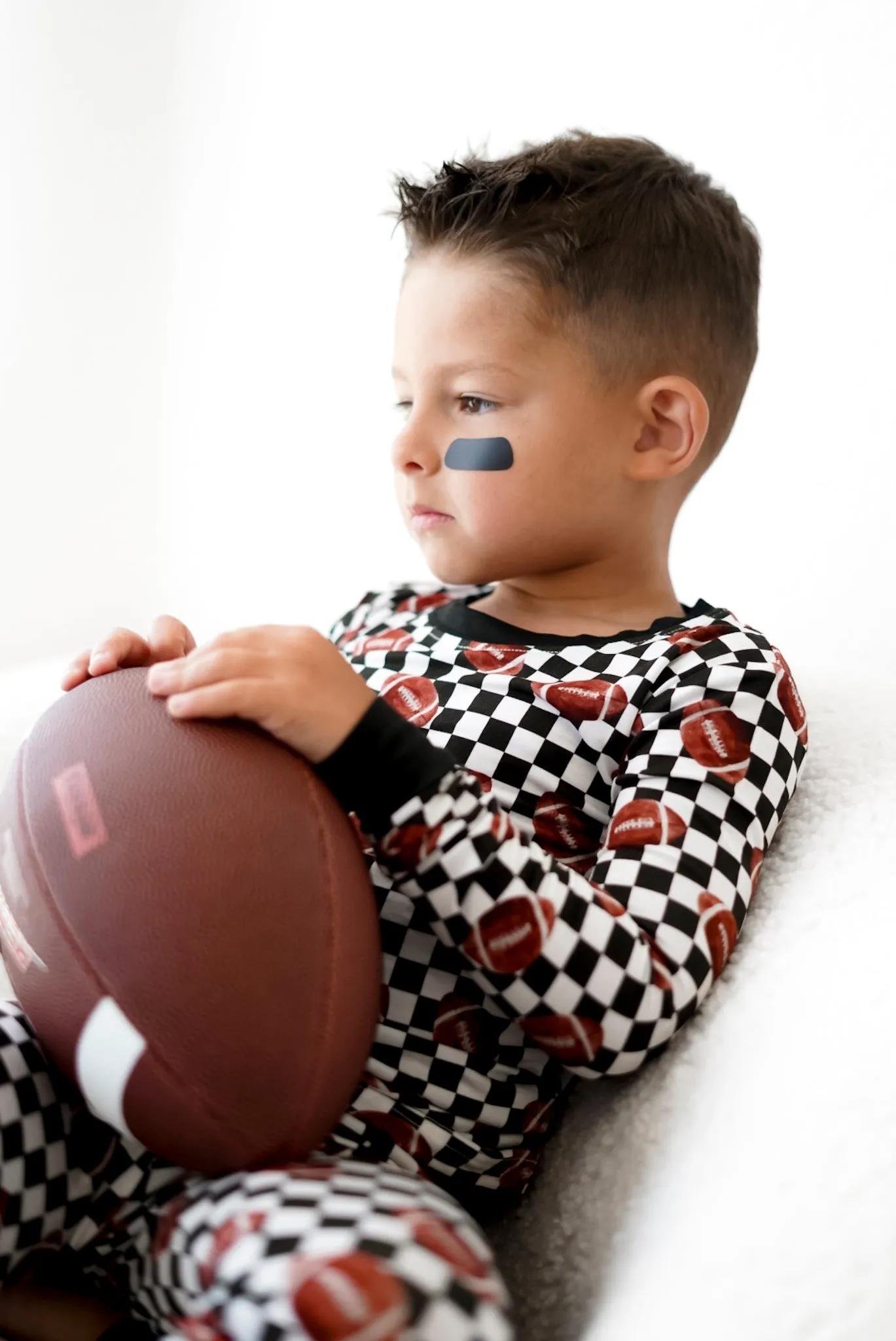 Checkered Football Dream Set Babykids_Dream-Big-Little-Co