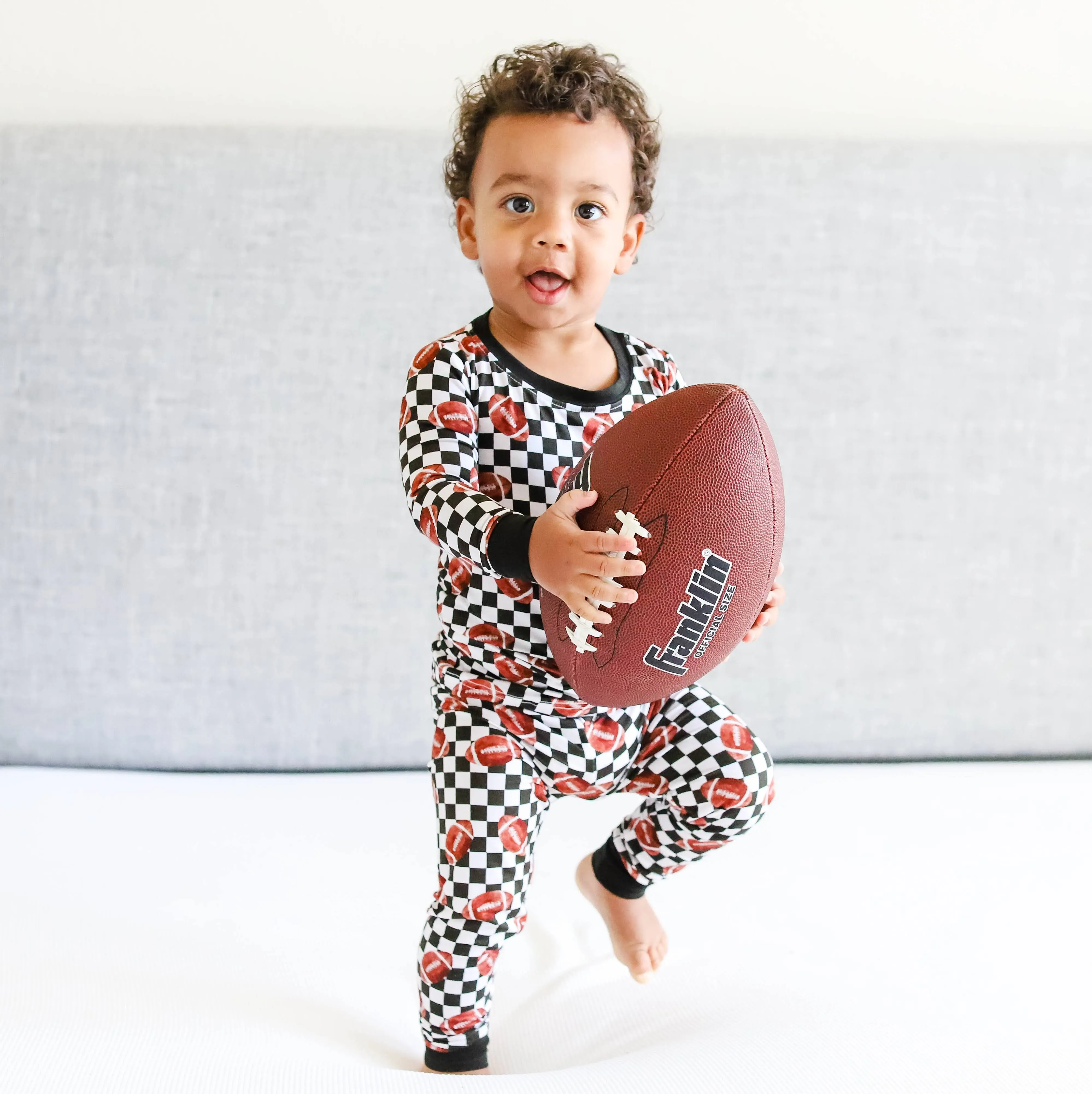 Checkered Football Dream Set Babykids_Dream-Big-Little-Co