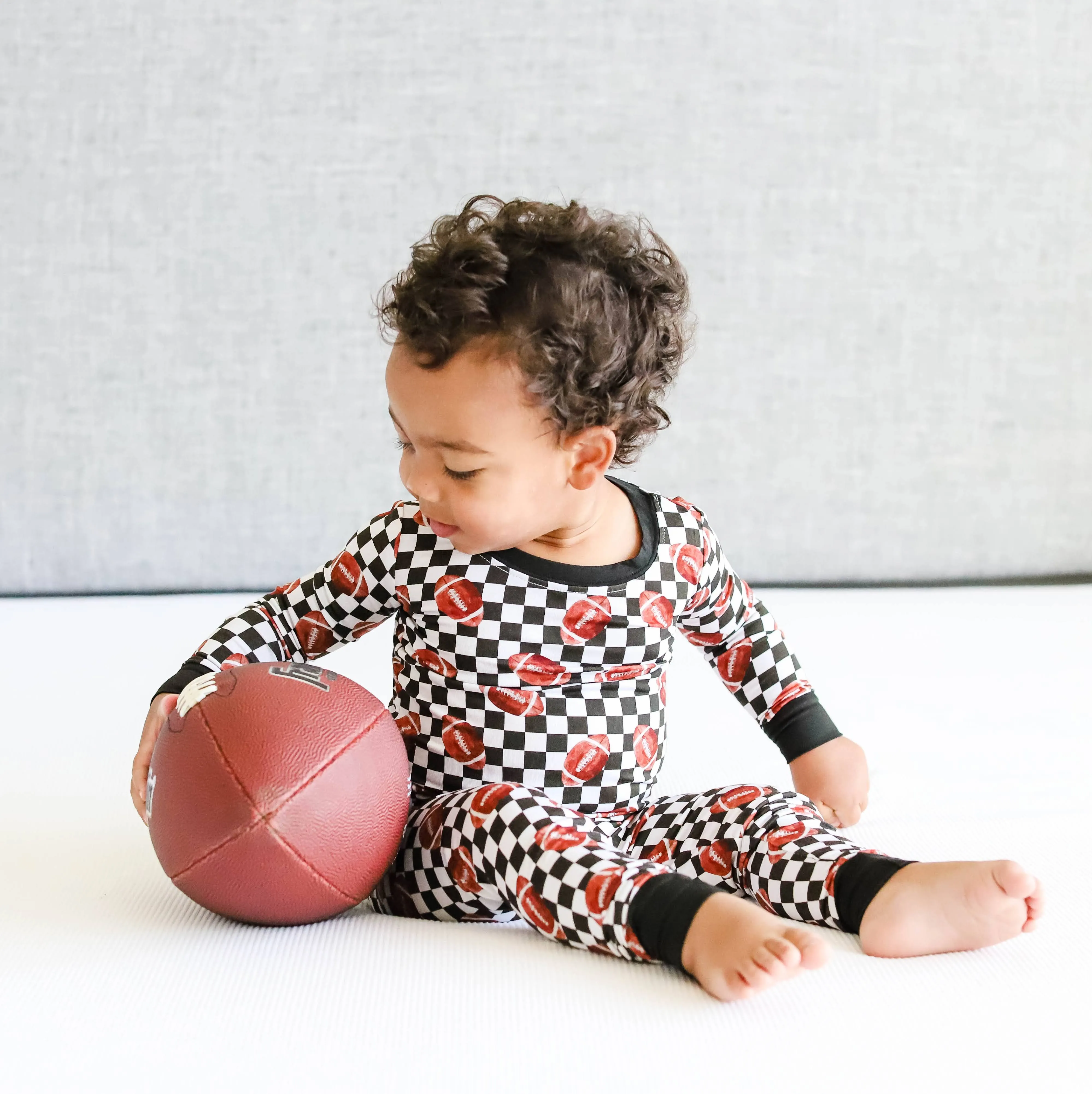 Checkered Football Dream Set Babykids_Dream-Big-Little-Co