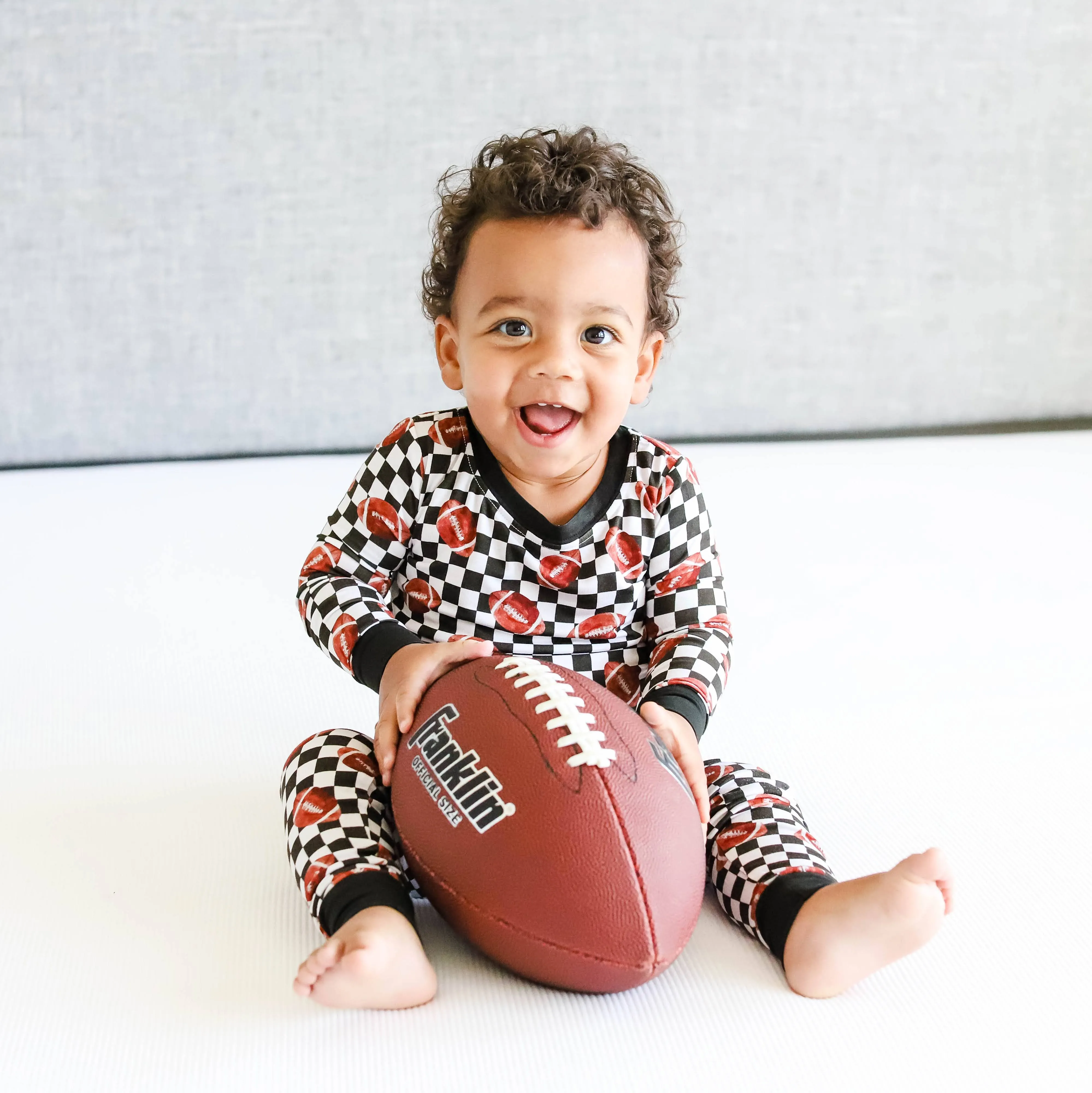Checkered Football Dream Set Babykids_Dream-Big-Little-Co