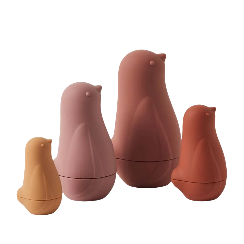 Chickadee Nesting Dolls