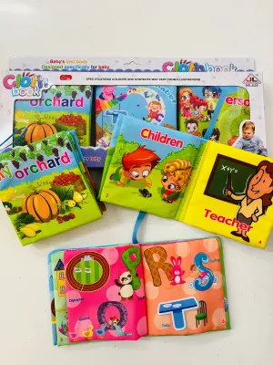 Cloth Books Set of 3