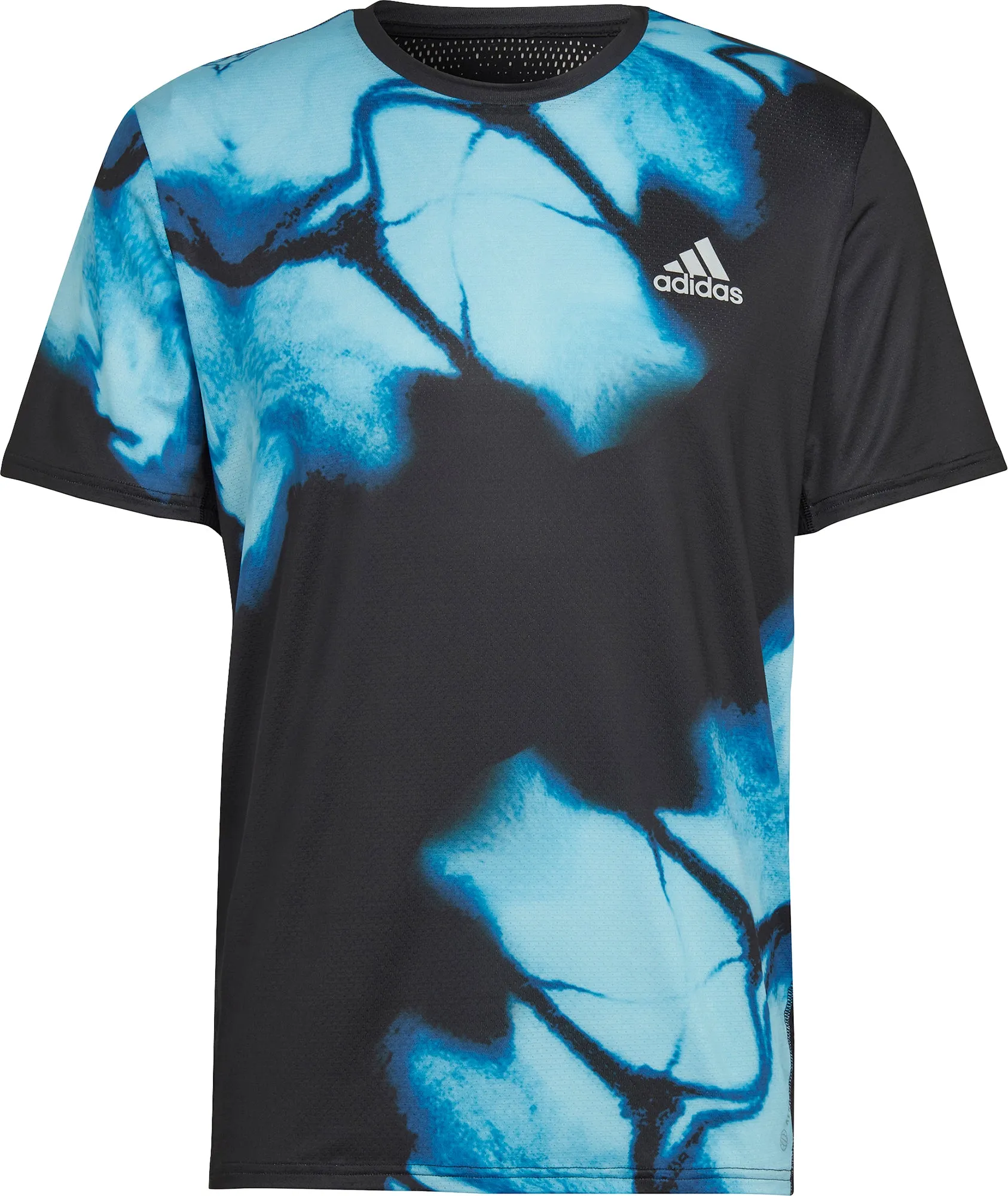 Clothing Adidas  Men adidas Fast Short Sleeve Mens Running Top - Black