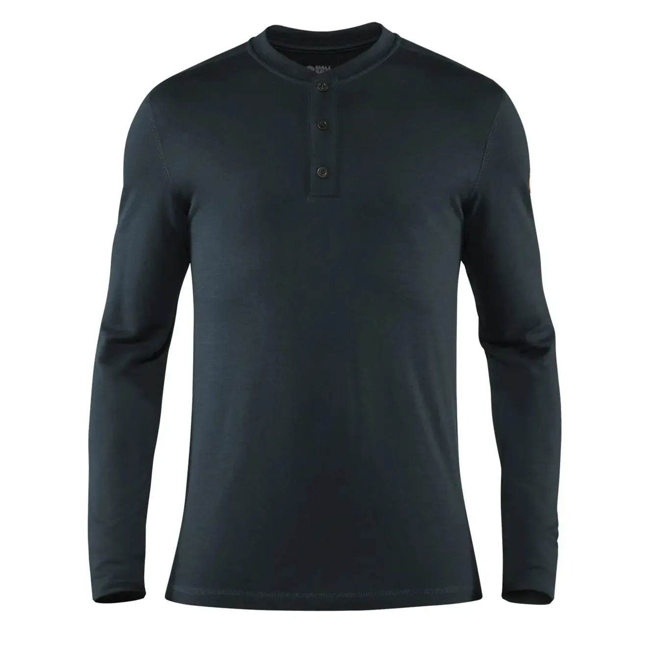 Clothing Fjallraventees Men Fjallraven Singi Merino Henley Dark Navy